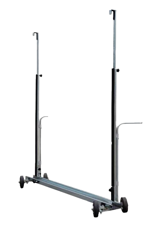 CARRELLO TANDEM | CARRELLO PER TRASPORTO VETRI