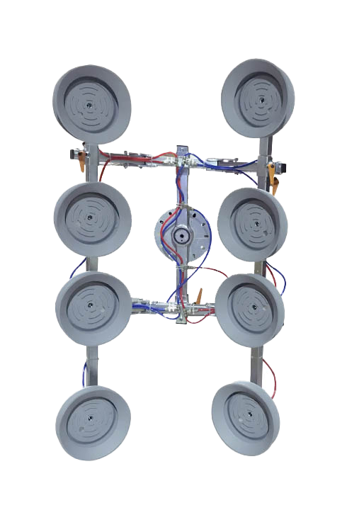 SUCTION CUP GROUP FOR CURVED GLASS