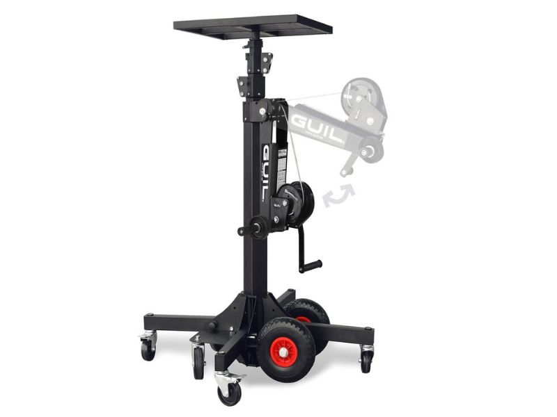 sollevatore telescopico manuale ELC 725 per installazione caldaie murarie e altri utilizzi